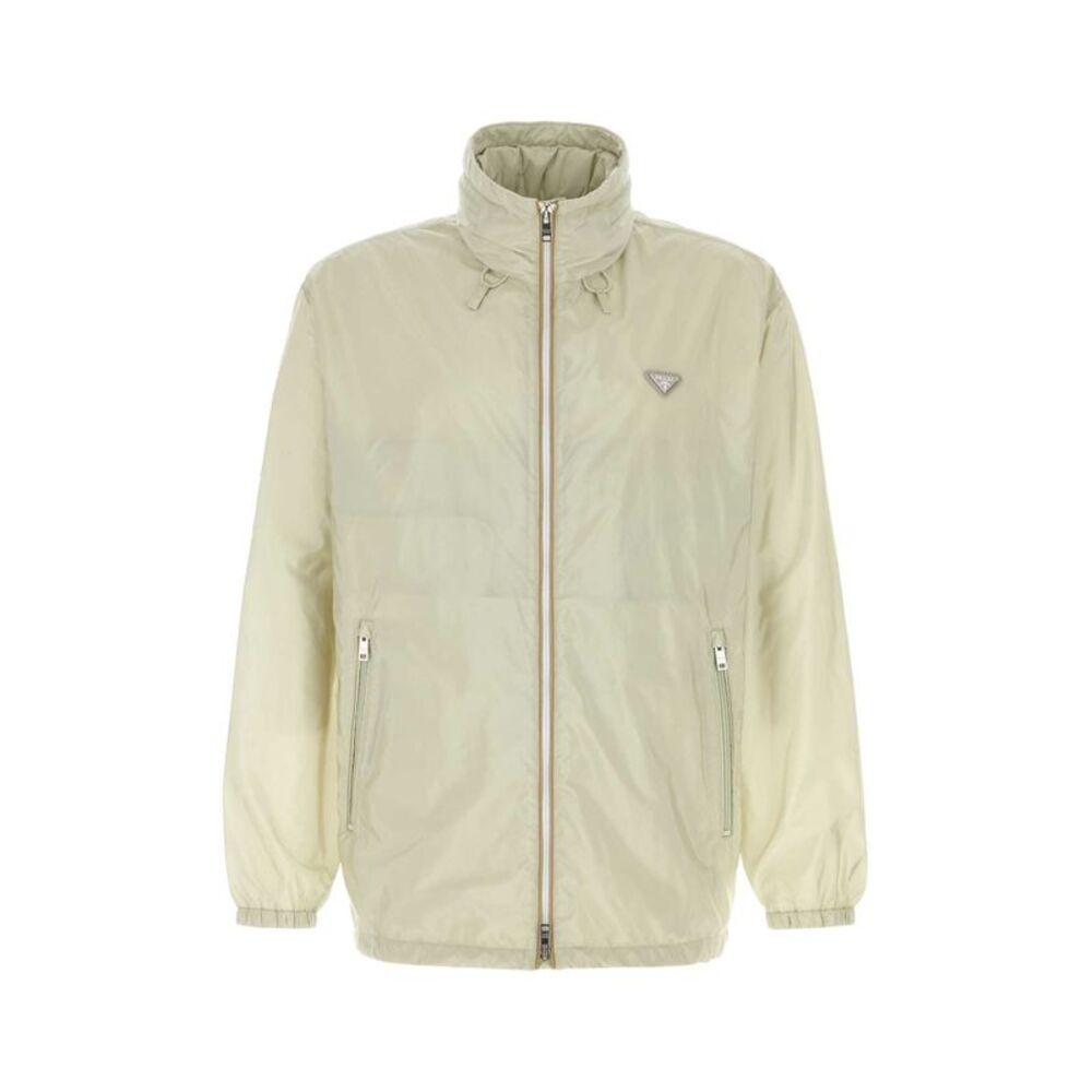Prada Men Sand Re-Nylon Windbreaker